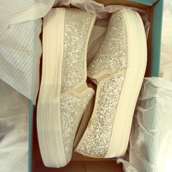 keds x kate spade new york triple decker glitter
